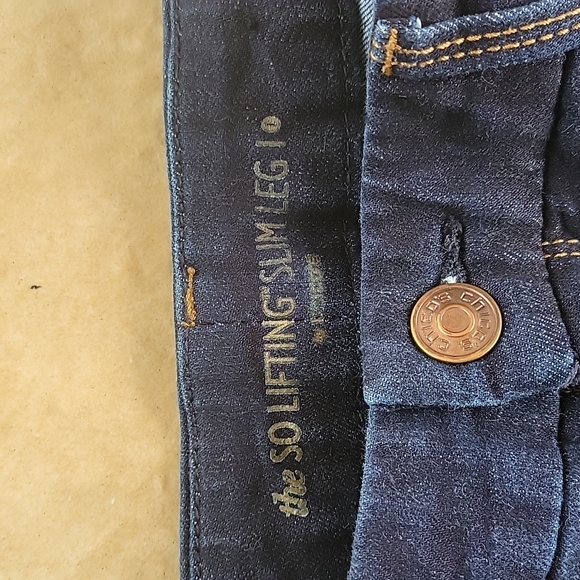 Chicos blue so lifting slim jeans  chicos size 0 short/4 short - Picture 3 of 6
